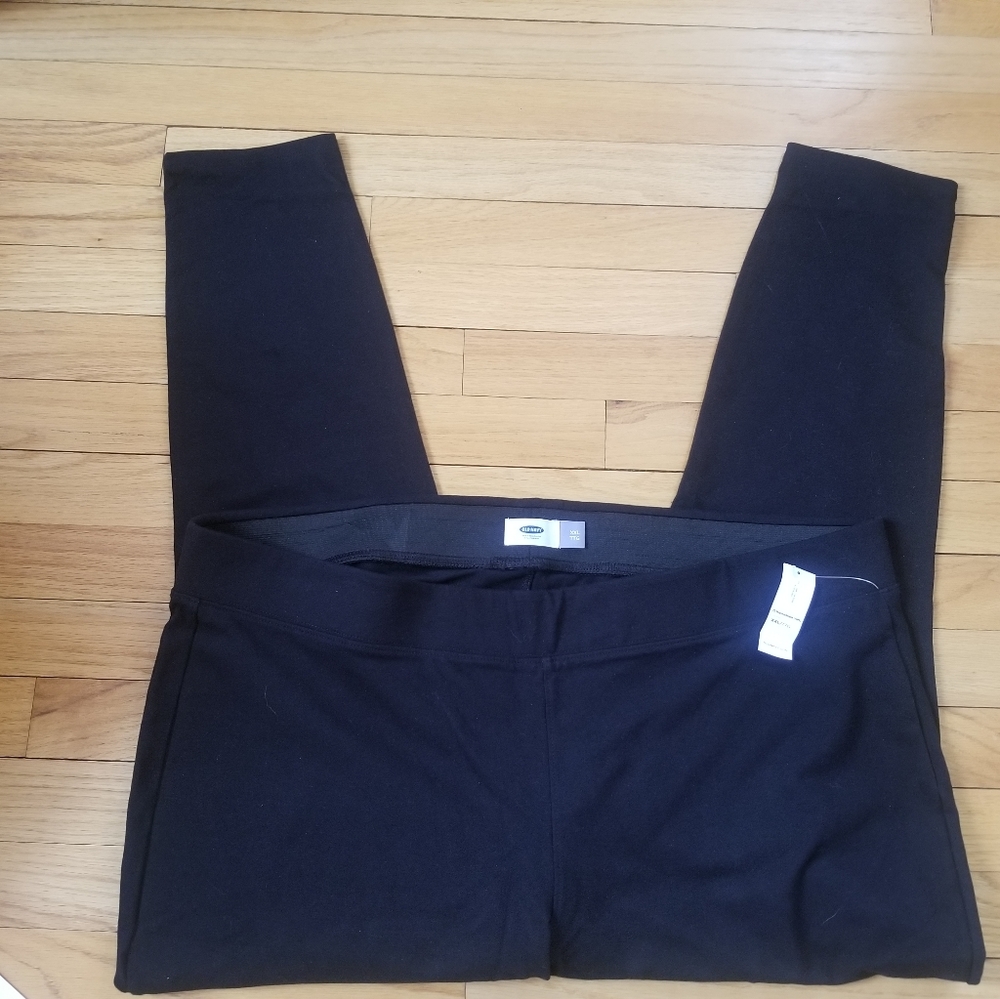 NWT Old Navy Black Leggings  size XXL - Picture 2 of 5
